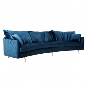 Julia Sofa Premium 4 Seater Round incl. round pouf