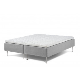 Lama First box mattress incl. 40mm latex top mattress & champagne legs