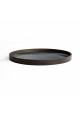 Ethnicraft Graphite Organic glass tray