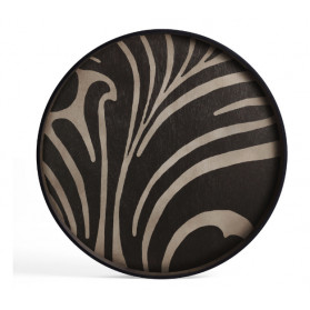 Ethnicraft bandeja de madera Folk