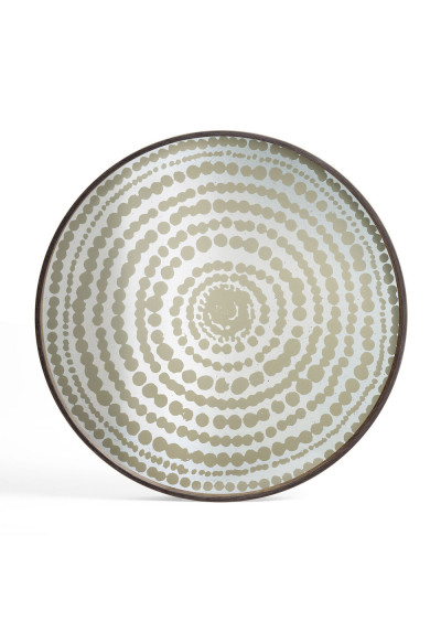 Ethnicraft bandeja de espejo Gold beads