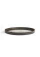 Ethnicraft bandeja de espejo Gold beads