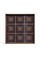 Ethnicraft bandeja de cristal Ink squares