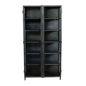Muubs New York glass cabinet w/2 doors