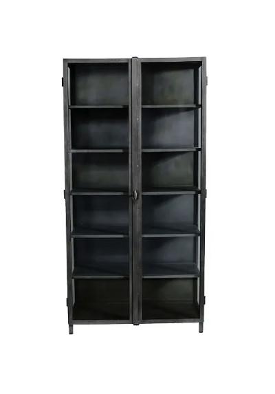 Muubs New York glass cabinet w/2 doors