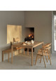 Ethnicraft mesa de comedor Bok 200x95cm