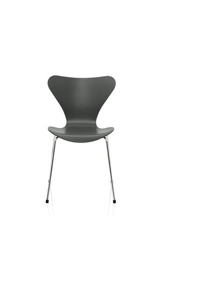 7 Series chair, Fritz Hansen, nine grey lacquered