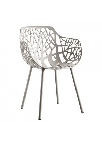 Forest armchair, white
